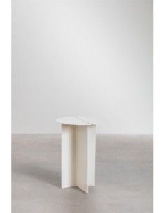 Table d'appoint ronde en acier Gromit 2