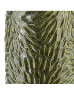 YARINE GREEN - Bougeoir tendance 10,5x8,5x16,5cm - HTTS1983 - Mondex 2