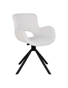 Chaise de Salle à Manger Amorim - Boucle off-white avec rotation - 1001186 - House Nordic