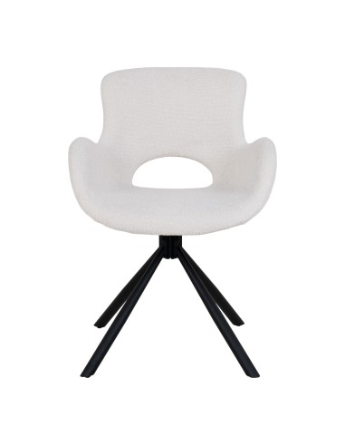 Chaise de Salle à Manger Amorim - Boucle off-white avec rotation - 1001186 - House Nordic