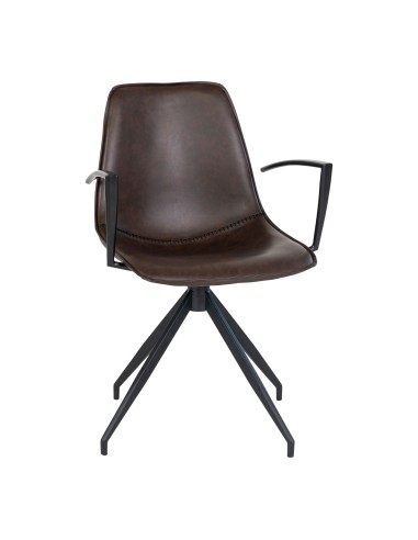 Accoudoir Monaco - Métal noir pour chaise de salle à manger - 1001284 - House Nordic