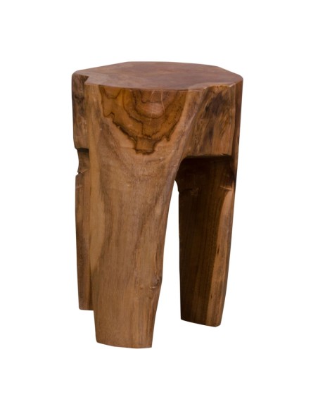 Tabouret ROSE - Tabouret en teck avec 3 pieds - 1501020 - House Nordic