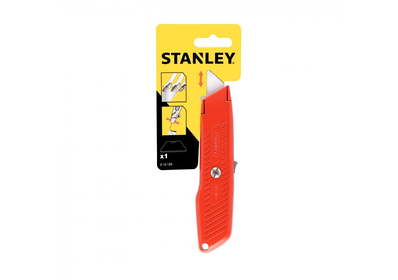 COUTEAU DE SECURITE A LAME AUTO-RETRACTABLE 99E - 0-10-189 - Stanley