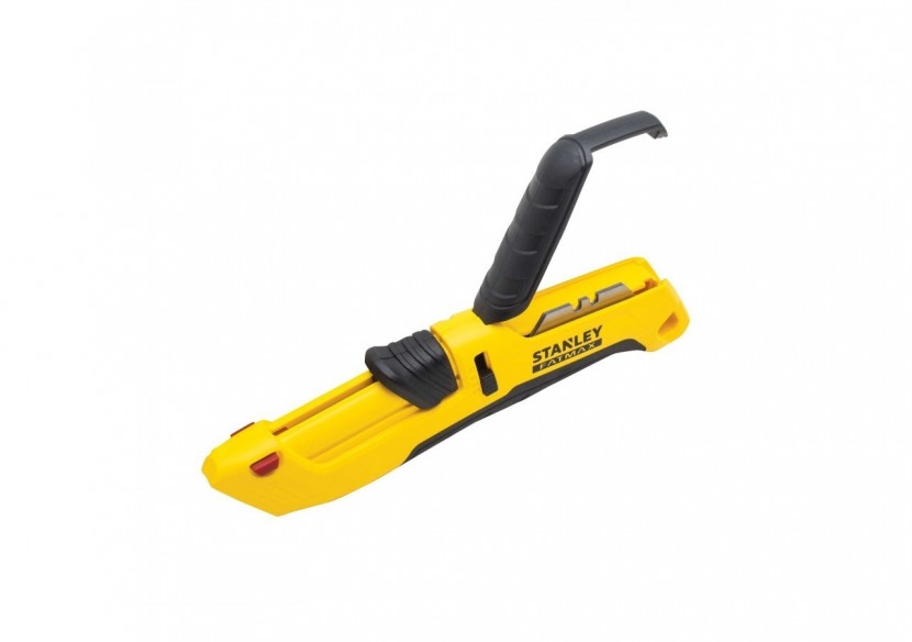 COUTEAU DE SÉCURITÉ BIMATIÈRE À GÂCHETTE ET LAME AUTO- RÉTRACTABLE FATMAX - FMHT10369-0 - Stanley