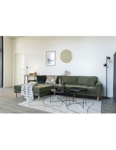 Tapis Tampa - Tapis en coton naturel avec imprimé 160x230 cm - 3981110 - House Nordic