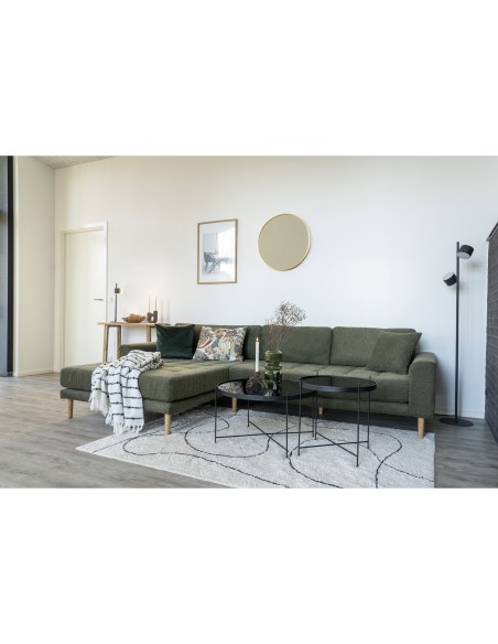 Tapis Tampa - Tapis en coton naturel avec imprimé 160x230 cm - 3981110 - House Nordic