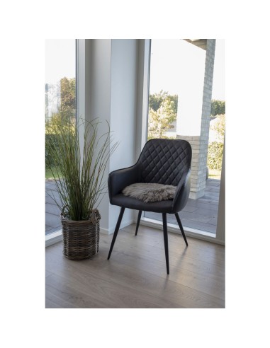 Siège en Peau de Mouton - Lambskin champignon 35 cm - 3981012 - House Nordic