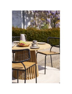 Tapis MENORCA - 100% Plastique Recyclé, Sable, 180 cm - 3981310 - House Nordic