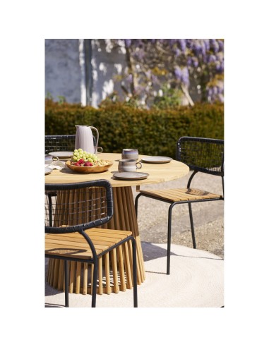 Tapis MENORCA - 100% Plastique Recyclé, Sable, 180 cm - 3981310 - House Nordic