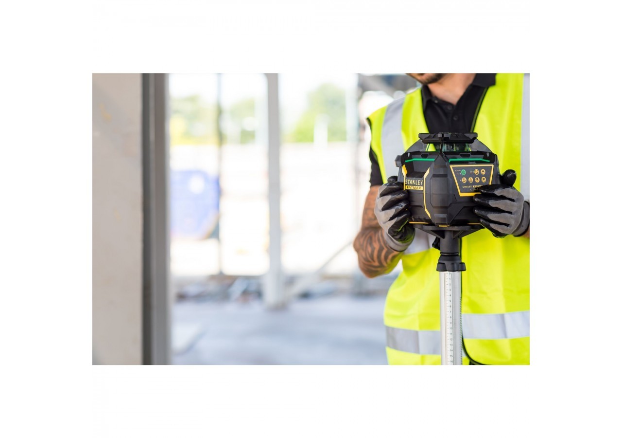 NIVEAU LASER ROTATIF RL 750LG (LI- ION) - VERT FATMAX - FMHT77448-1 - Stanley