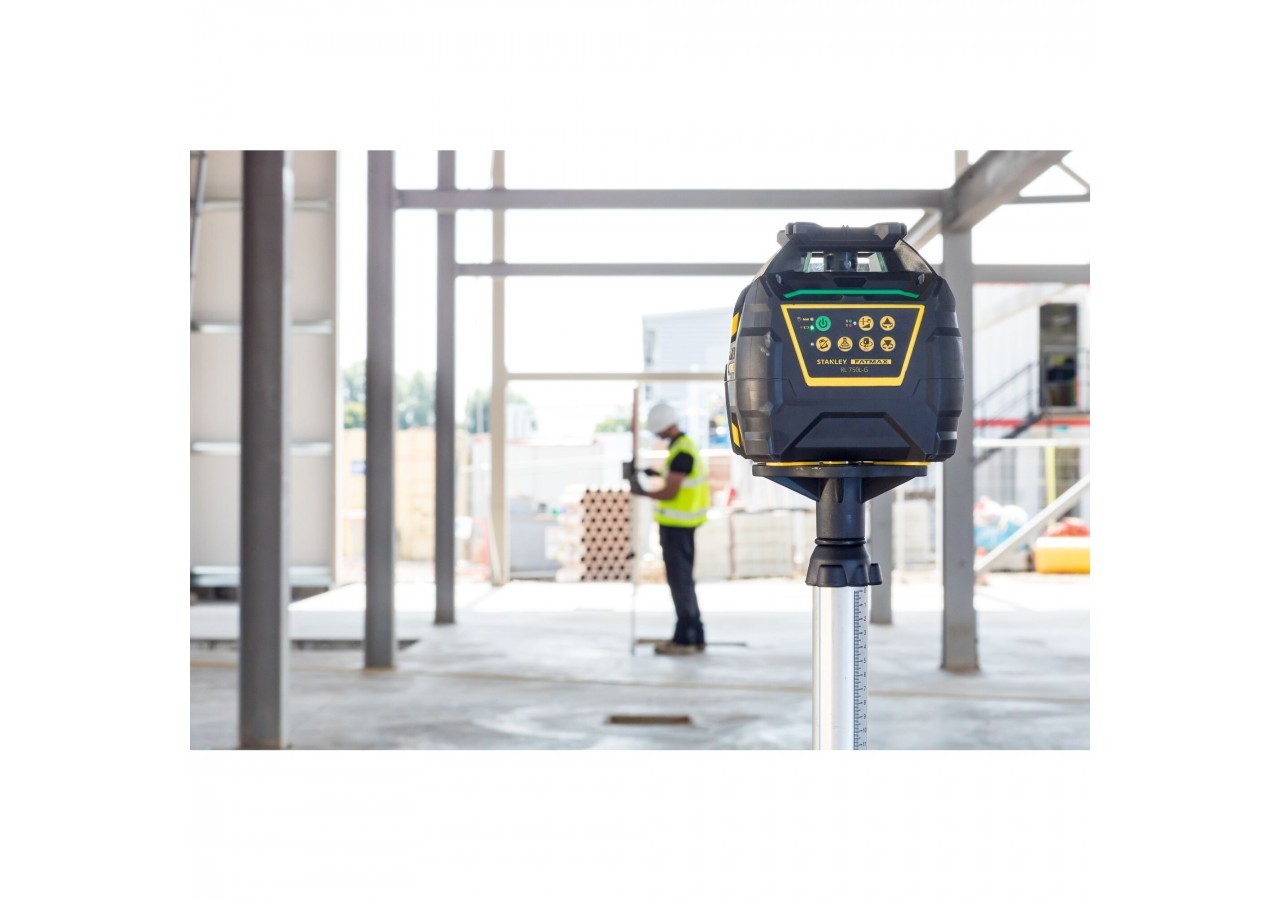 NIVEAU LASER ROTATIF RL 750LG (LI- ION) - VERT FATMAX - FMHT77448-1 - Stanley