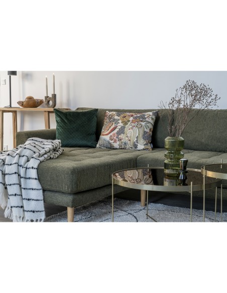 Vase en Verre - Vase rond en verre vert 12x24,5 cm - 4441070 - House Nordic