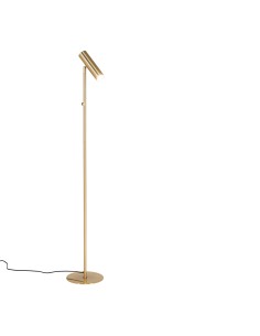 Lampe sur Pied PARIS - Modèle en laiton avec cordon en tissu de 210 cm - 6409104 - House Nordic
