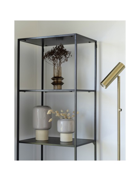 Lampe sur Pied PARIS - Modèle en laiton avec cordon en tissu de 210 cm - 6409104 - House Nordic