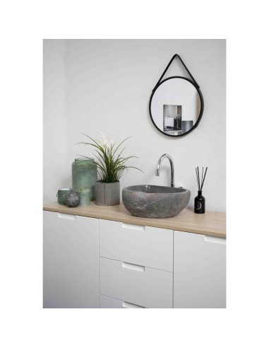 Évier Donau en Pierre de Rivière - Naturel et Élégant - 4501200 - House Nordic