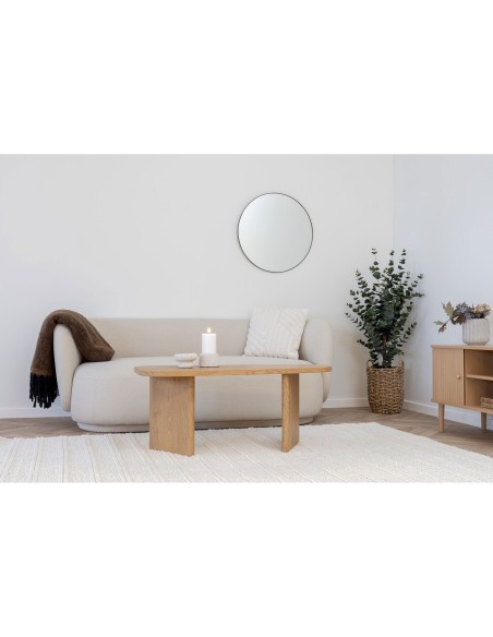 Miroir Jersey - Cadre noir 60 cm - 4001210 - House Nordic