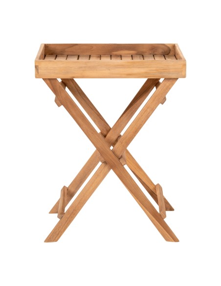 Table Plateau RONDA - Table plateau en teck 29*39*h49,5 cm - 7501005 - House Nordic