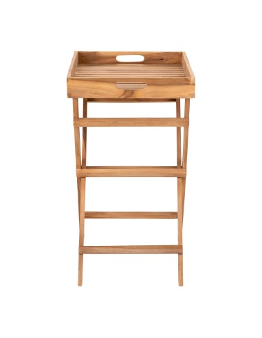 Table Plateau RONDA - Table plateau en teck 29*39*h49,5 cm - 7501005 - House Nordic