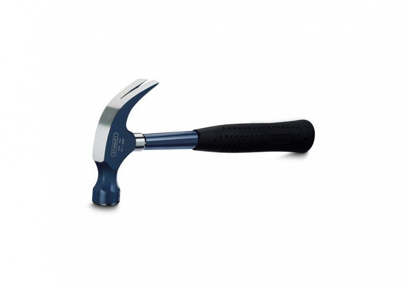 MARTEAU ARRACHE-CLOUS MANCHE TUBULAIRE ACIER BLUESTRIKE 450G - 1-51-488 - Stanley