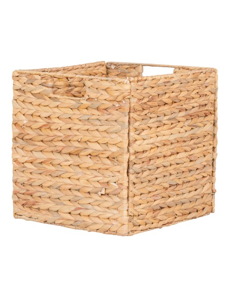 Panier Passo - Panier pliable en jacinthe d'eau 30x30x30 cm - 4401340 - House Nordic