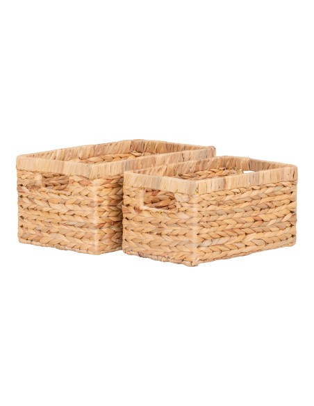 Ensemble de 2 Bacs Passo - Bacs rectangulaires en jacinthe d'eau - 4401355 - House Nordic