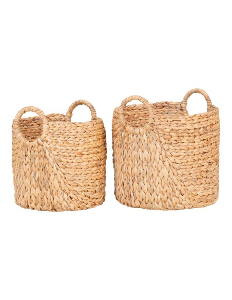 Ensemble de 2 Bacs Passo - Bacs ronds en jacinthe d'eau - 4401360 - House Nordic