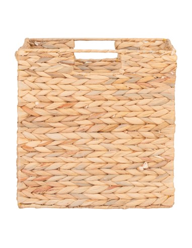 Panier Passo - Panier pliable en jacinthe d'eau 30x30x30 cm - 4401340 - House Nordic