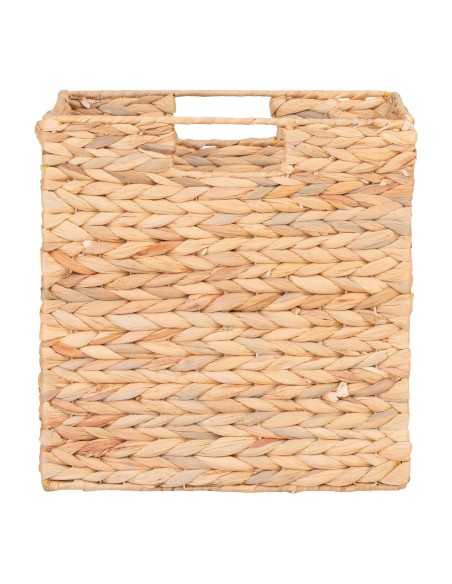 Panier Passo - Panier pliable en jacinthe d'eau 30x30x30 cm - 4401340 - House Nordic
