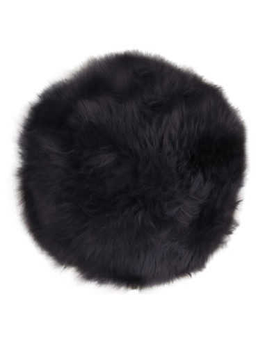 Siège en Peau de Mouton - Lambskin noir 35 cm - 3981014 - House Nordic