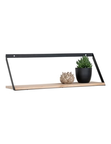 Étagère Basel - Bois de pin et métal, 55x14 cm - 4292210 - House Nordic