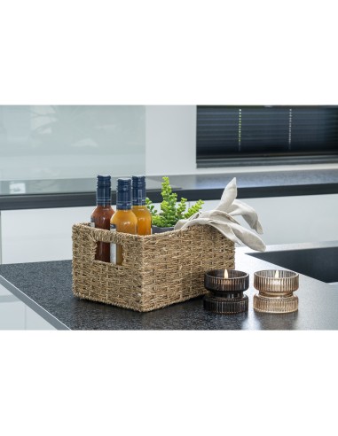 Bacs Rectangulaires Venoso - Panier en herbe de mer, set de 2 - 4401395 - House Nordic
