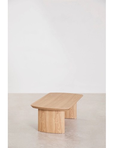 Table basse rectangulaire 120x60 cm en MDF Tuareg - Sklum