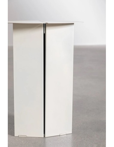 Table d'appoint ronde en acier Gromit - Sklum