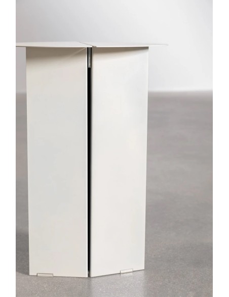 Table d'appoint ronde en acier Gromit - Sklum