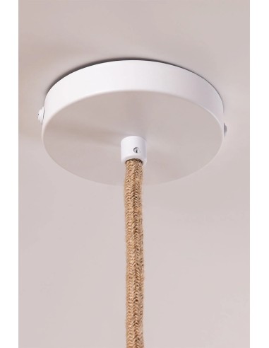 Lampe suspendue en bambou Ø45 cm Lexie Naturelle - Sklum
