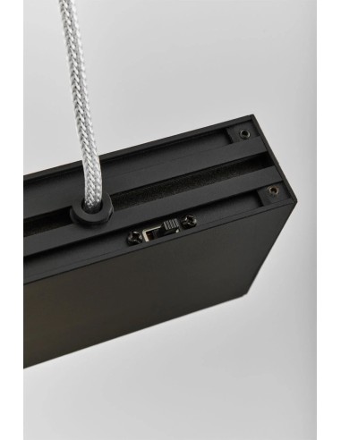 Suspension linéaire LED 120 cm en aluminium Jiva - Sklum