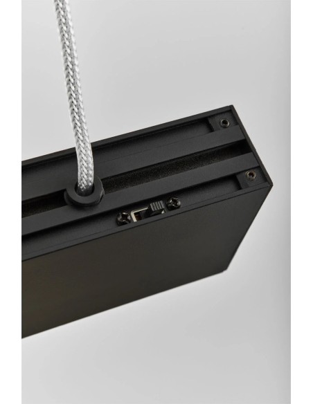 Suspension linéaire LED 120 cm en aluminium Jiva - Sklum