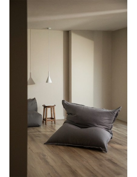 Pouf 150x125 cm en Tissu Attus Style - Sklum