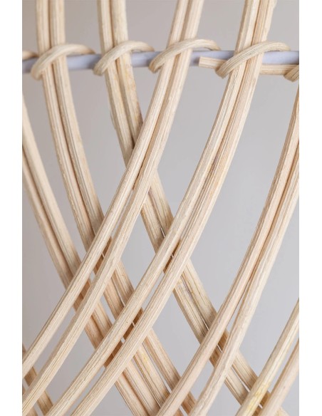 Plafonnier en rotin Tyrona - Sklum