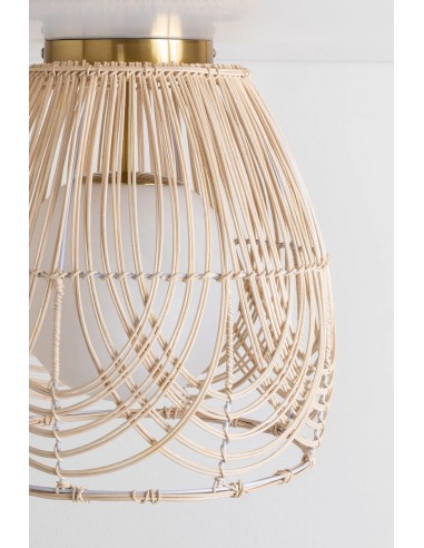 Plafonnier en rotin Tyrona - Sklum
