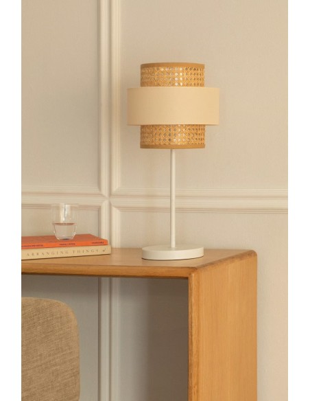 Lampe en Rotin Satu - Sklum