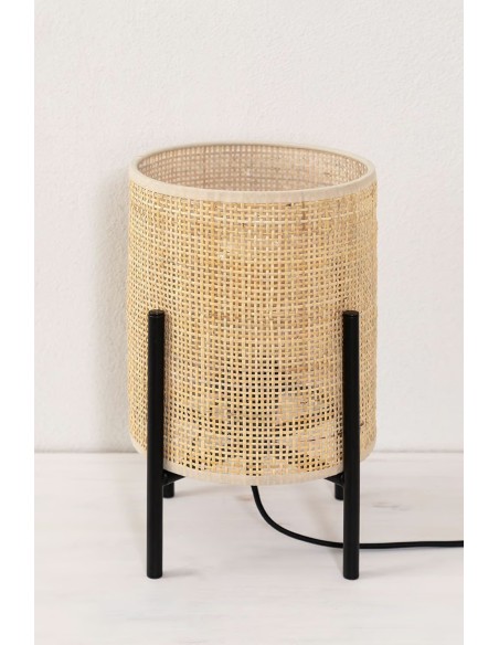 Lampe en Rotin Tubber - Sklum