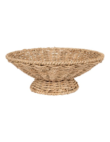 Plateau de Service PRUNA - Plateau rond en herbe de mer 30 x 11 cm - 4401526 - House Nordic