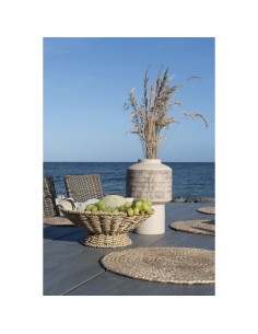 Plateau de Service PRUNA - Plateau rond en herbe de mer 30 x 11 cm - 4401526 - House Nordic 2