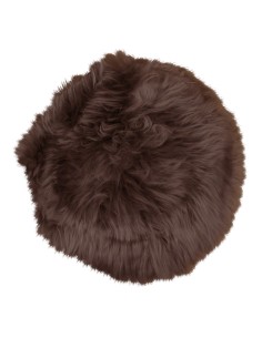 Siège en Peau de Mouton - Lambskin marron 35 cm - 3981015 - House Nordic