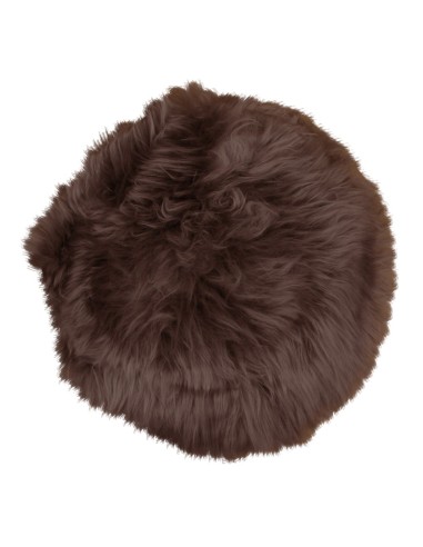 Siège en Peau de Mouton - Lambskin marron 35 cm - 3981015 - House Nordic