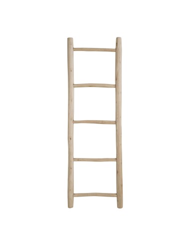 Échelle en Teck - Échelle décorative en teck naturel - 4501090 - House Nordic