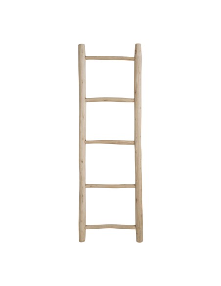 Échelle en Teck - Échelle décorative en teck naturel - 4501090 - House Nordic
