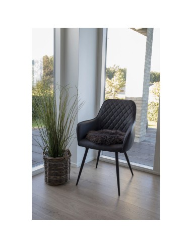 Siège en Peau de Mouton - Lambskin marron 35 cm - 3981015 - House Nordic