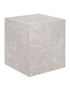 Table d'Appoint Prague - Aspect marbre beige 40 x 40 x 45 cm - 2102060 - House Nordic